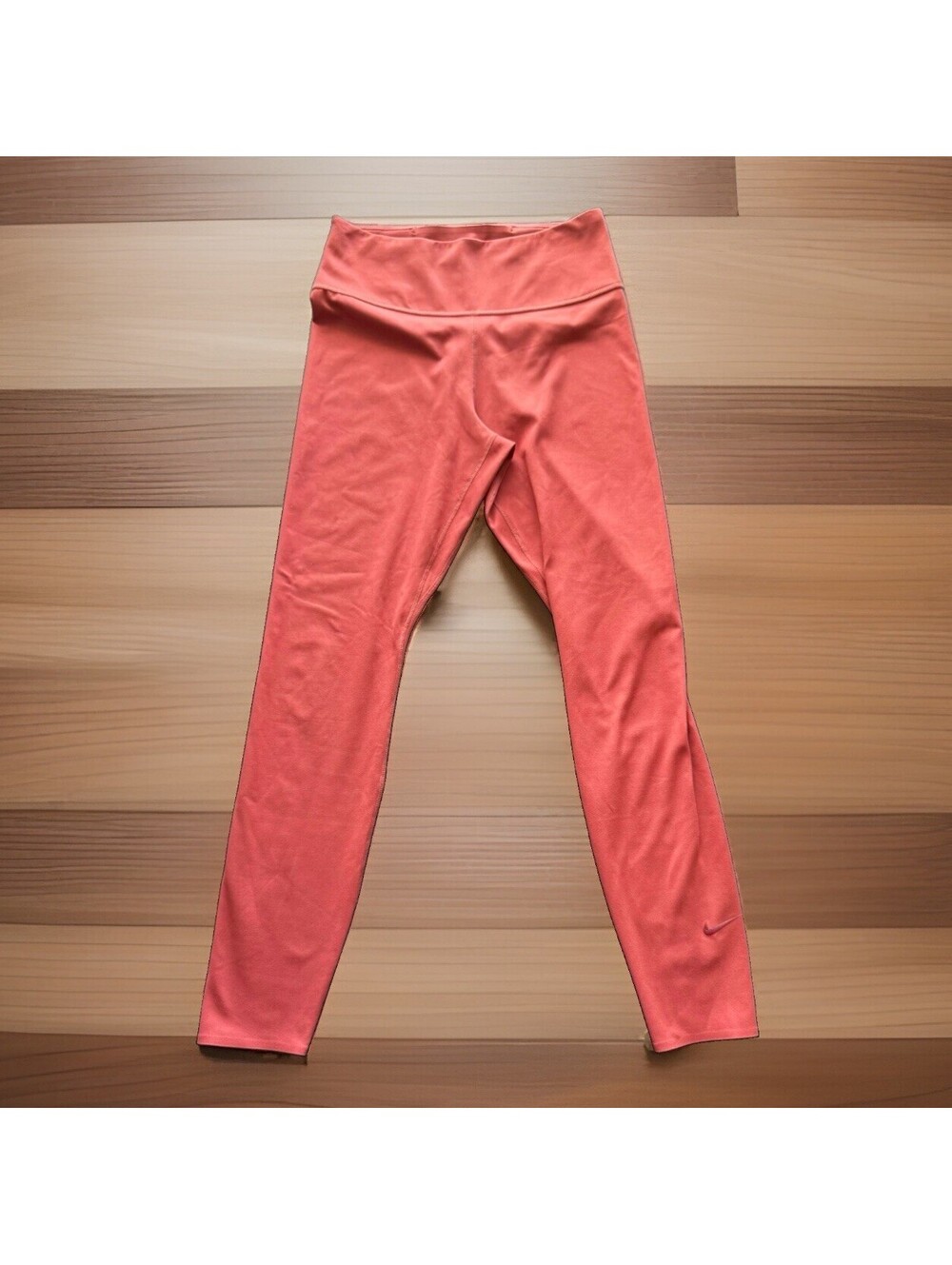 Nike Dri-FIT One Luxe Women's Small Coral Pink Ankle Athletic Yoga 24” Leggings